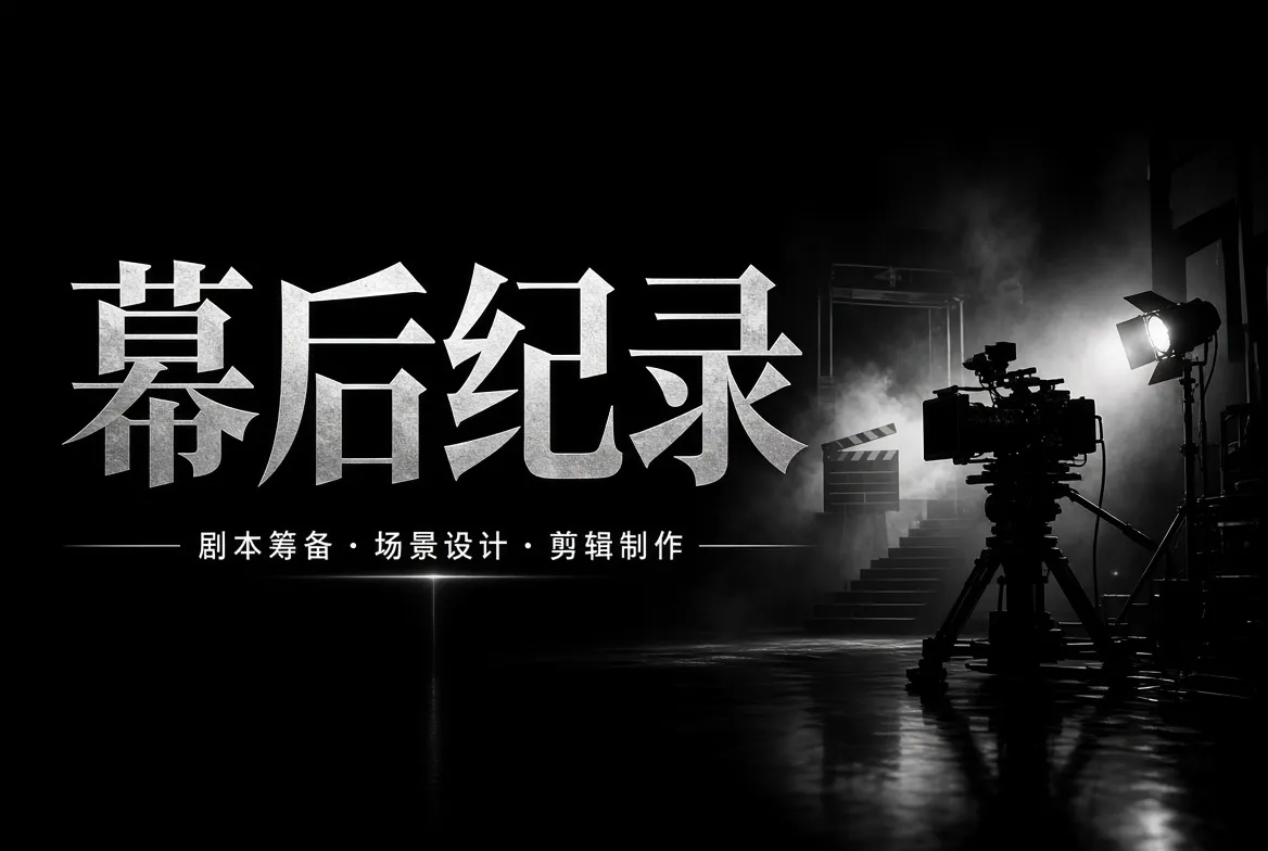 91视频摄影与电影幕后制作主题视觉